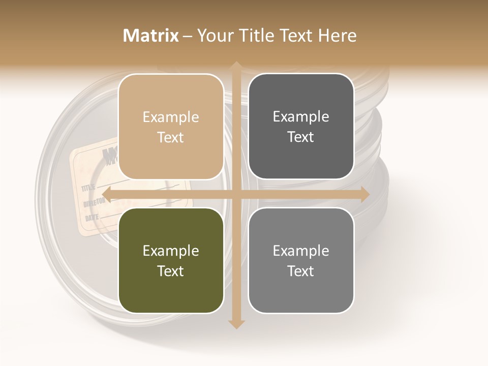 Film Cans PowerPoint Template