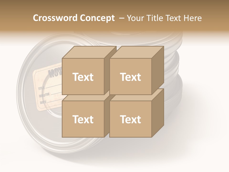 Film Cans PowerPoint Template