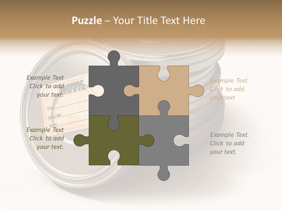 Film Cans PowerPoint Template