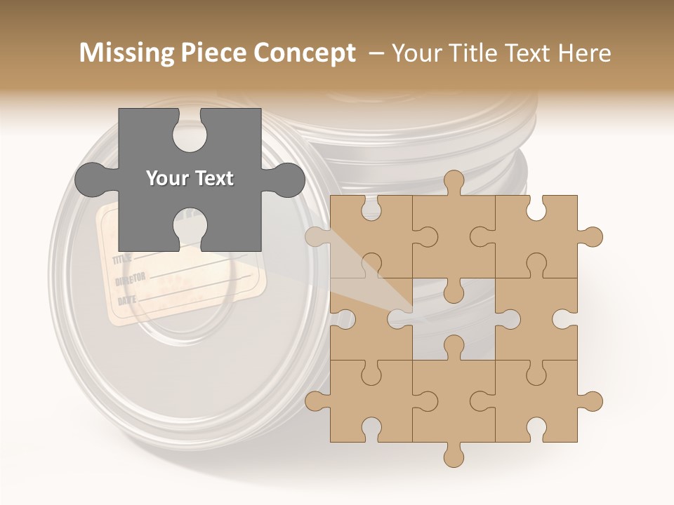 Film Cans PowerPoint Template