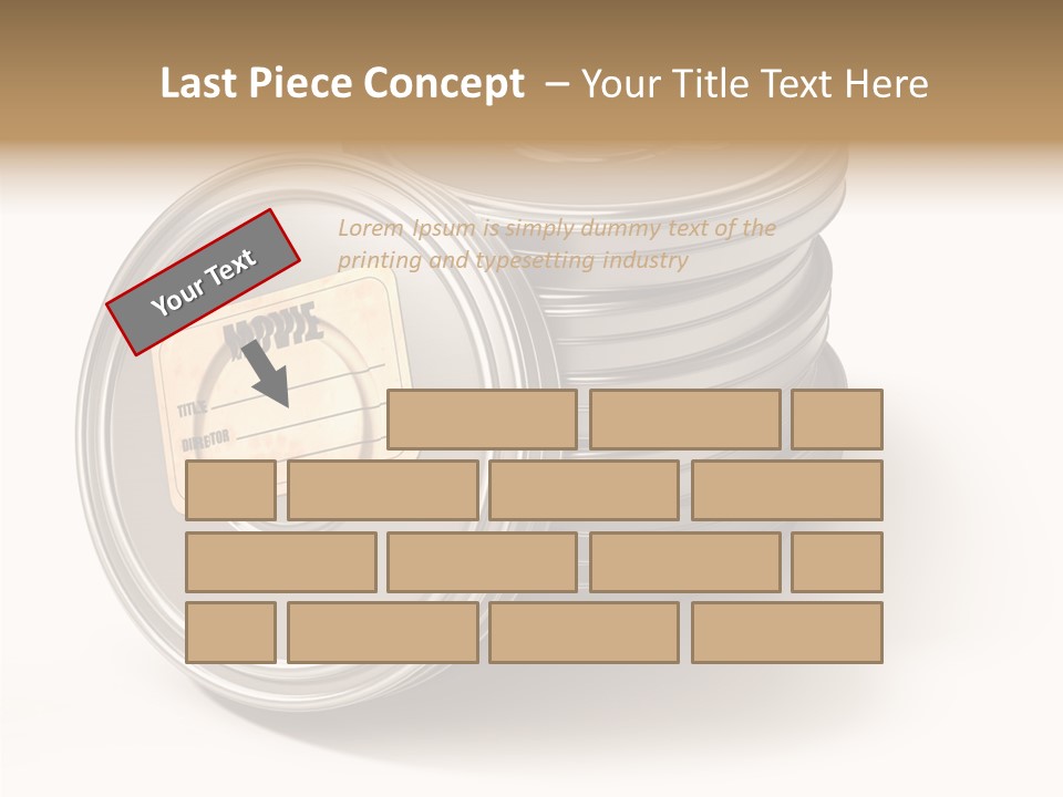 Film Cans PowerPoint Template