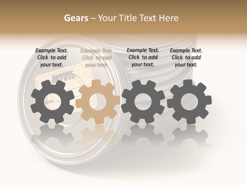 Film Cans PowerPoint Template