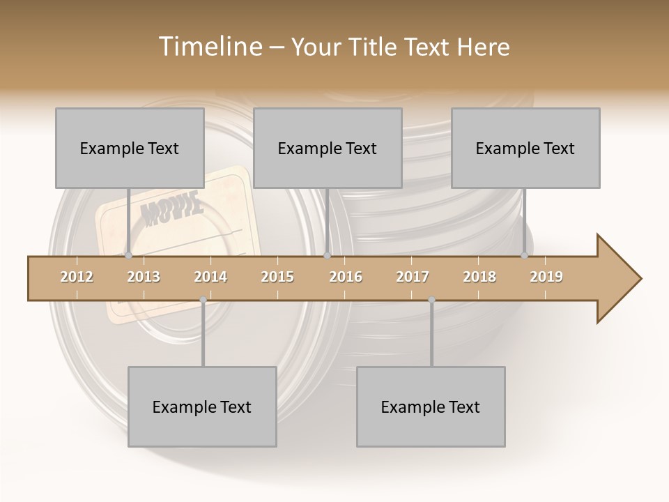 Film Cans PowerPoint Template