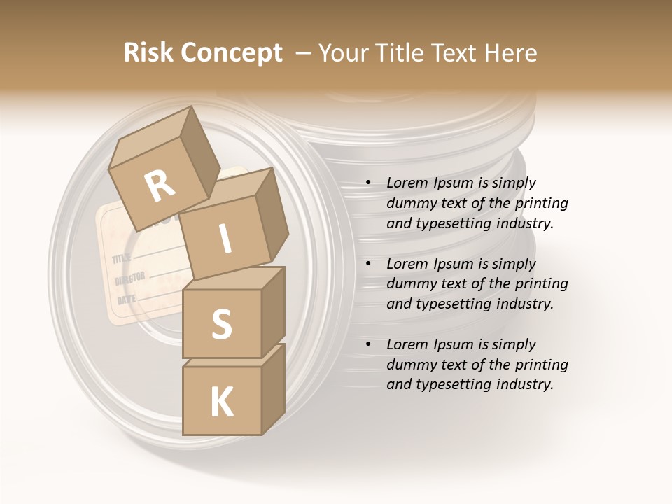 Film Cans PowerPoint Template