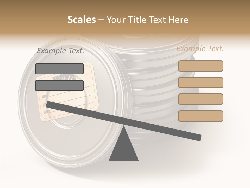Film Cans PowerPoint Template