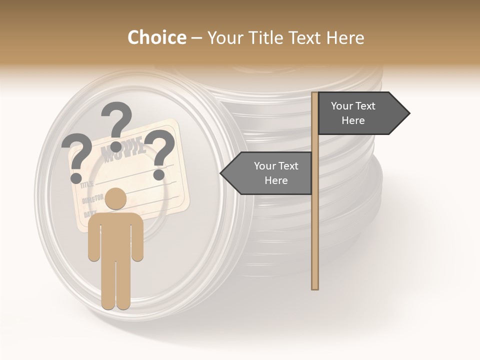Film Cans PowerPoint Template