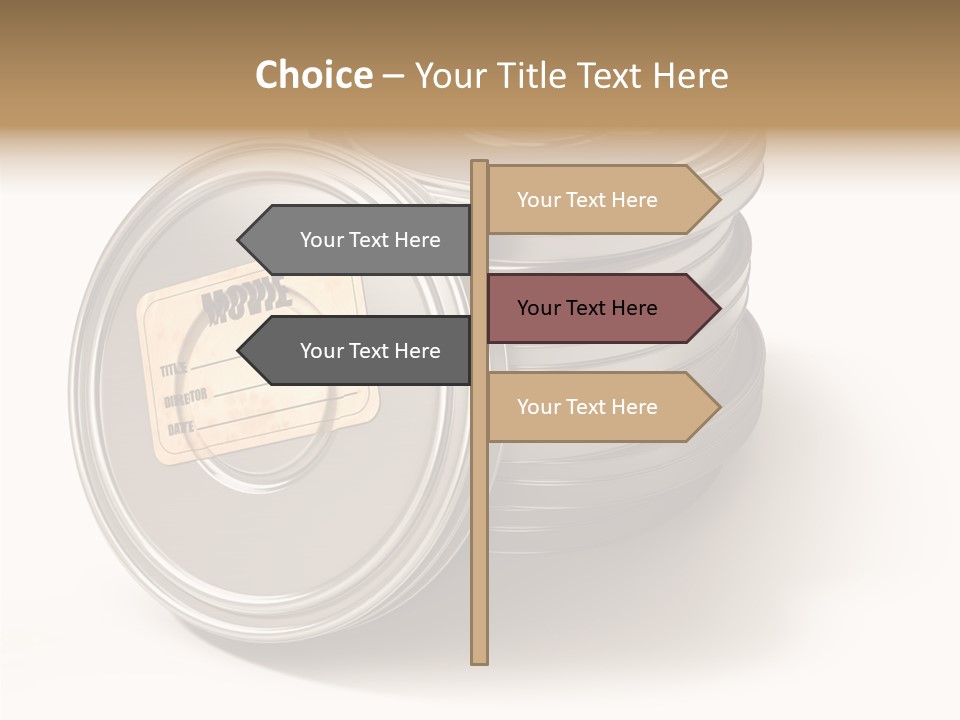 Film Cans PowerPoint Template