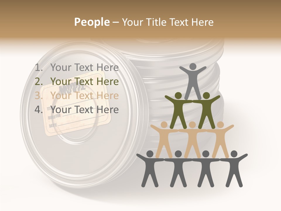 Film Cans PowerPoint Template