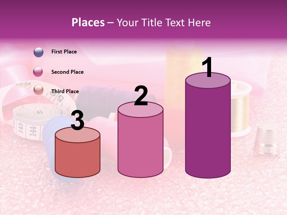 Button Spools Coil PowerPoint Template