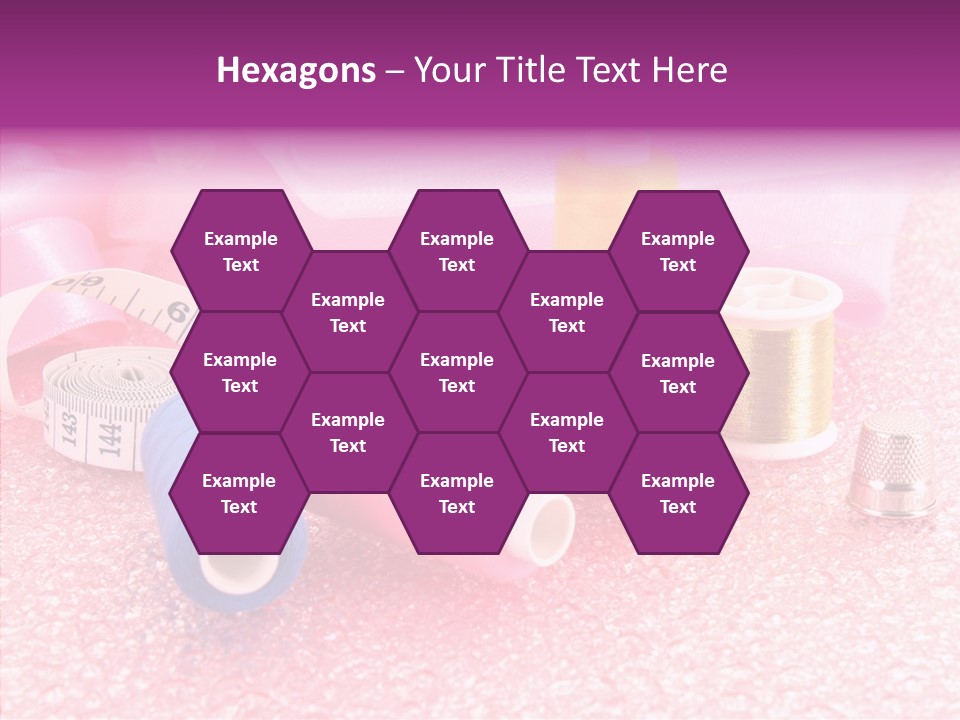 Button Spools Coil PowerPoint Template