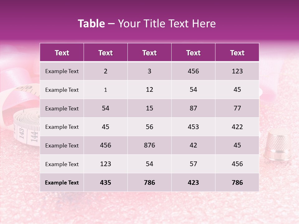 Button Spools Coil PowerPoint Template