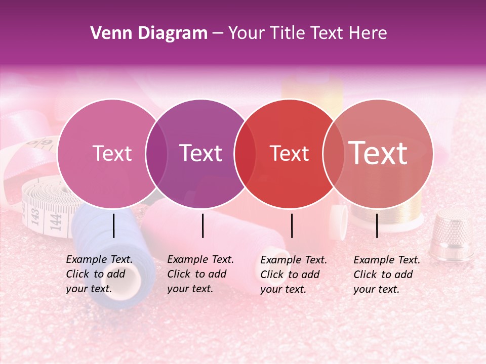Button Spools Coil PowerPoint Template