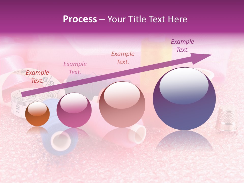 Button Spools Coil PowerPoint Template