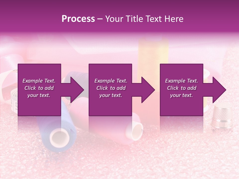 Button Spools Coil PowerPoint Template