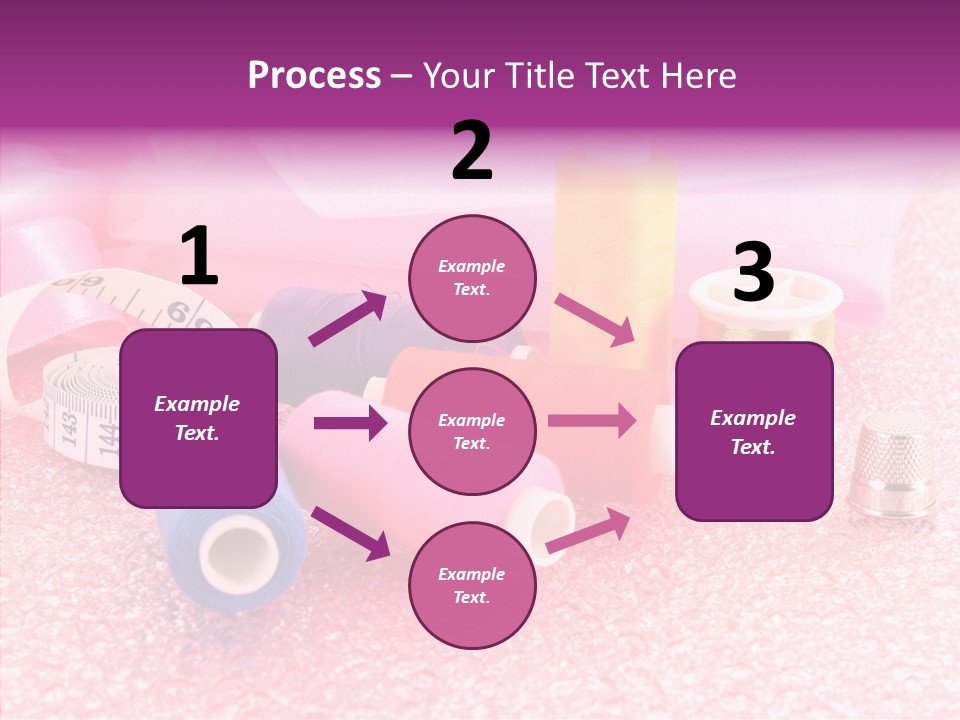 Button Spools Coil PowerPoint Template
