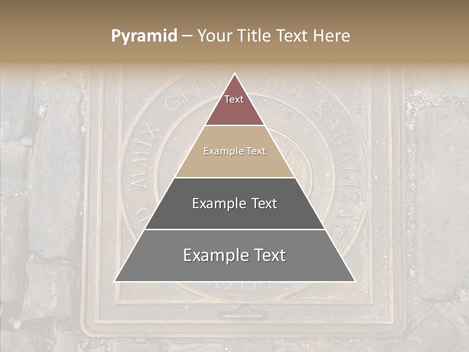 Croatia Gray Manhole PowerPoint Template