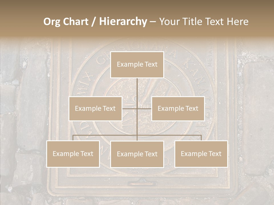 Croatia Gray Manhole PowerPoint Template