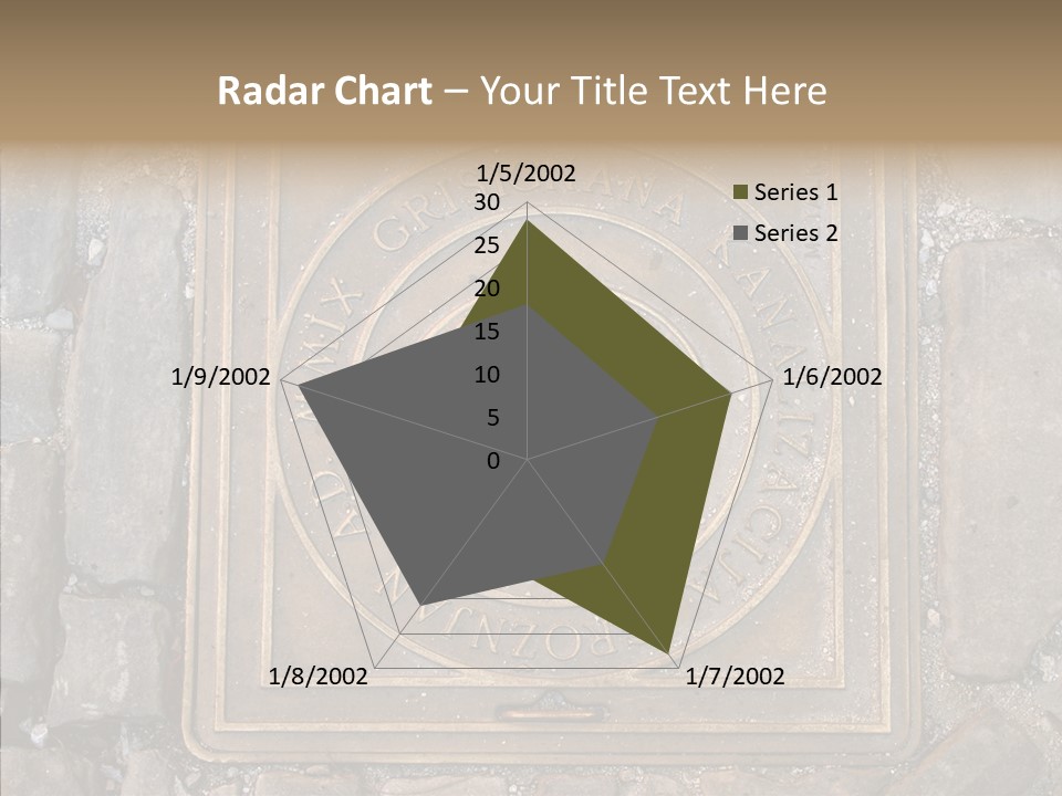 Croatia Gray Manhole PowerPoint Template