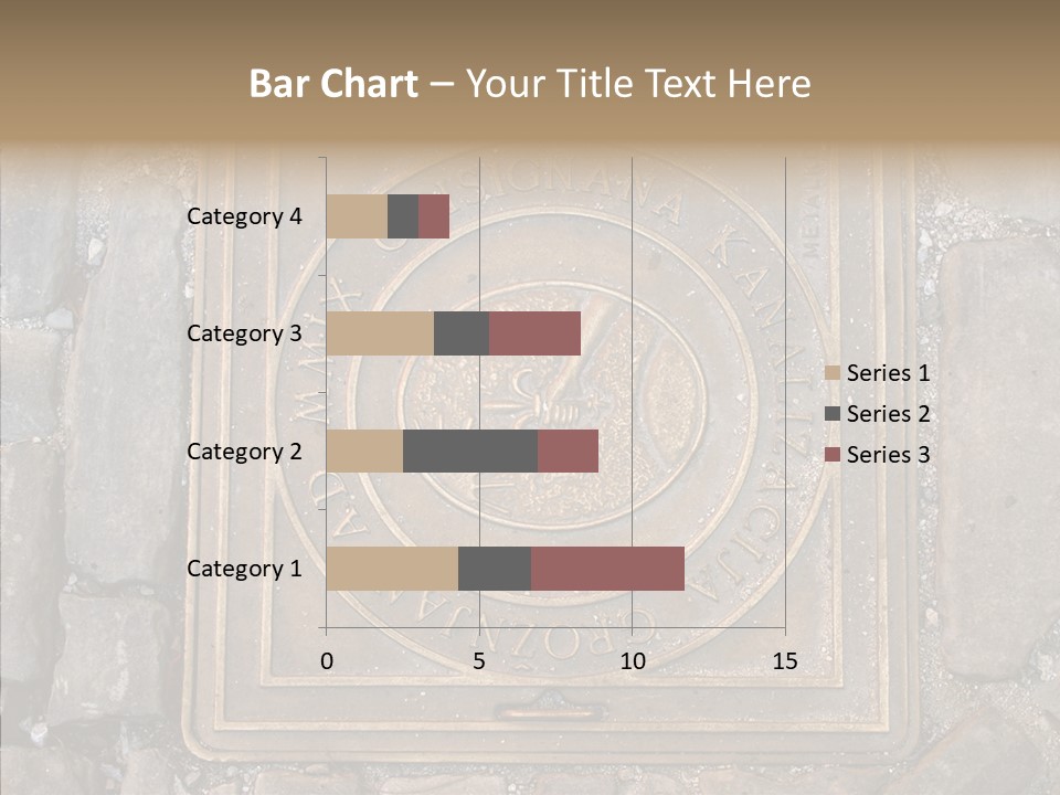 Croatia Gray Manhole PowerPoint Template