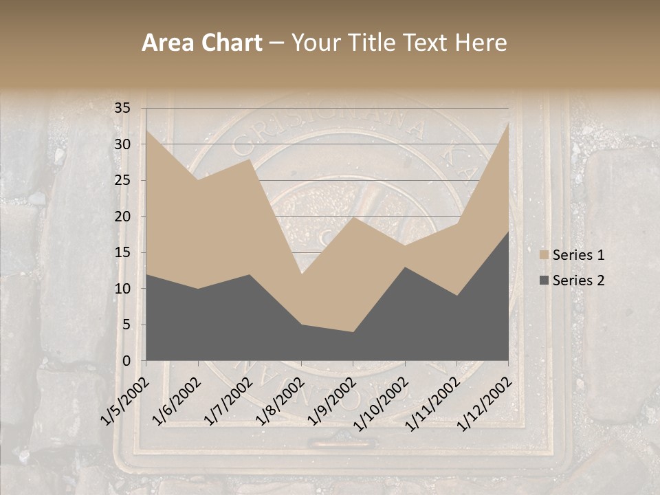 Croatia Gray Manhole PowerPoint Template