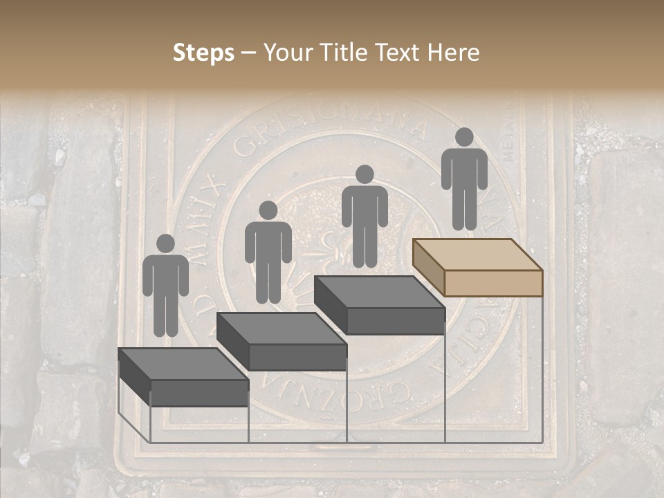 Croatia Gray Manhole PowerPoint Template