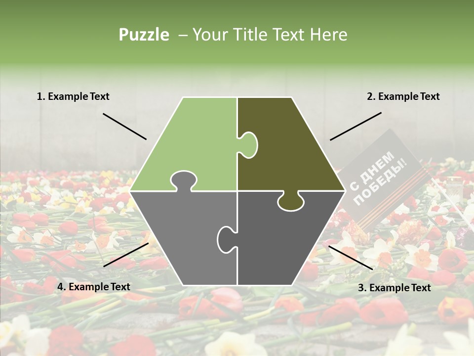 Flag  Decoration PowerPoint Template