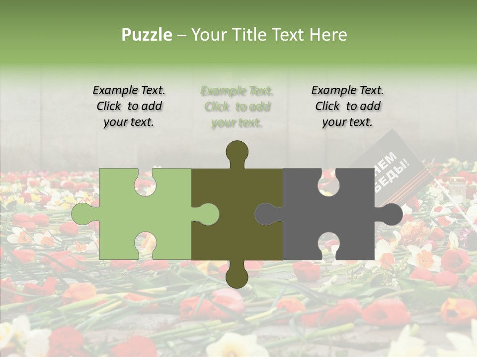 Flag  Decoration PowerPoint Template