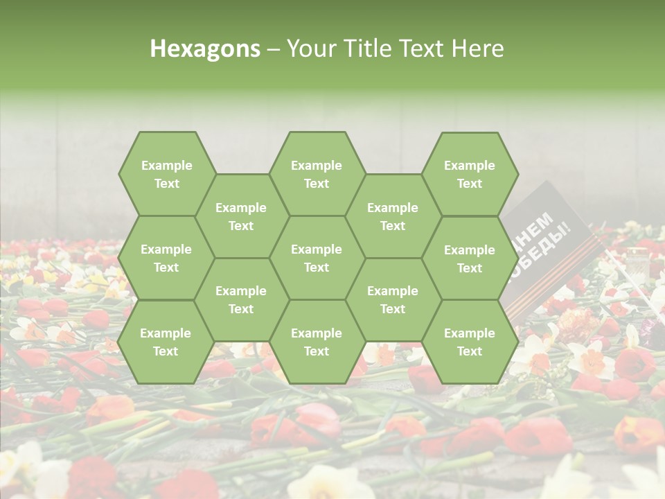 Flag  Decoration PowerPoint Template