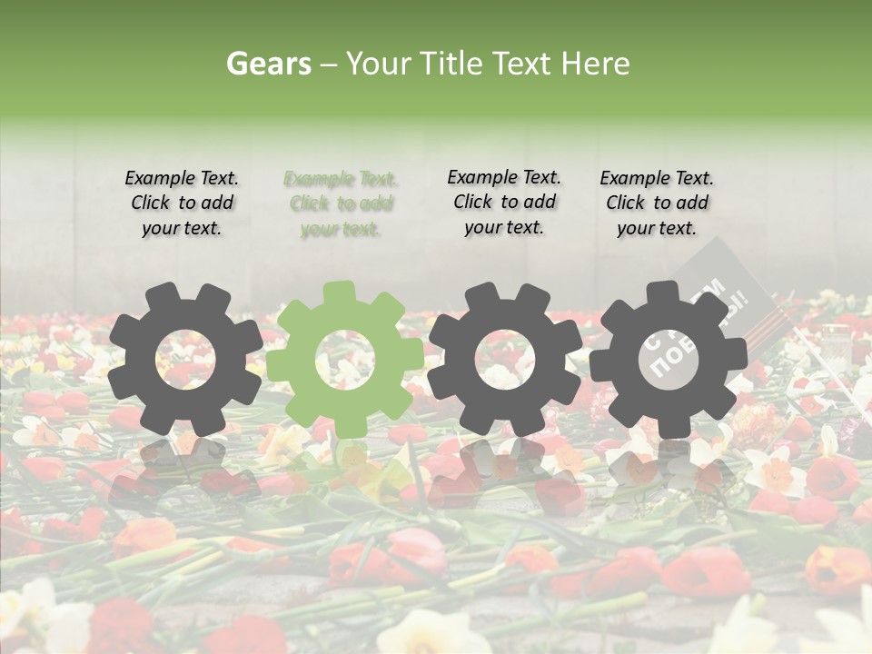 Flag  Decoration PowerPoint Template