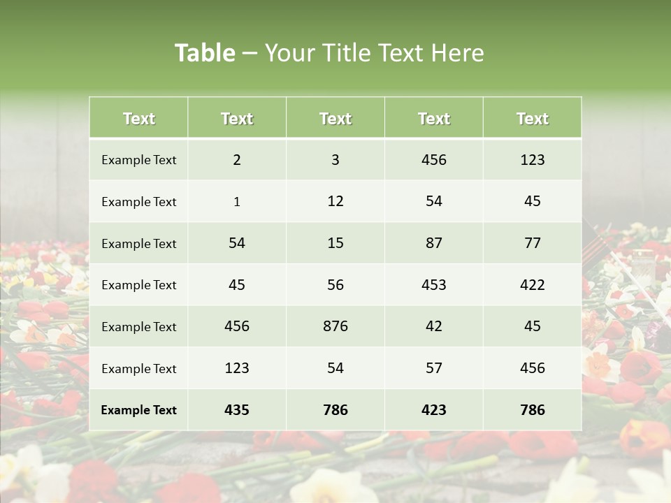 Flag  Decoration PowerPoint Template