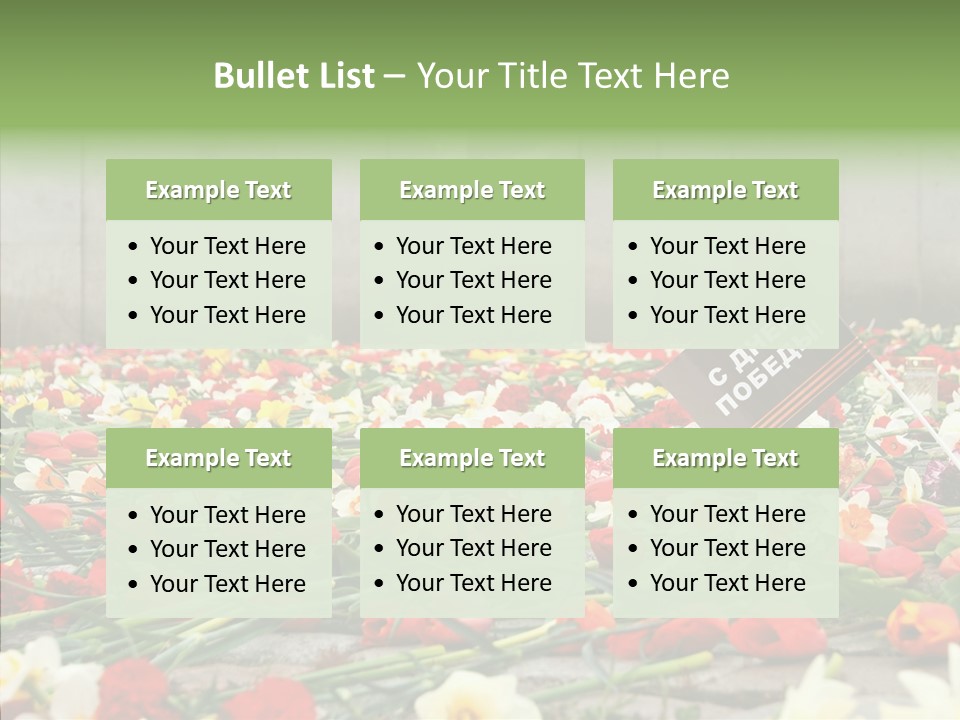 Flag  Decoration PowerPoint Template