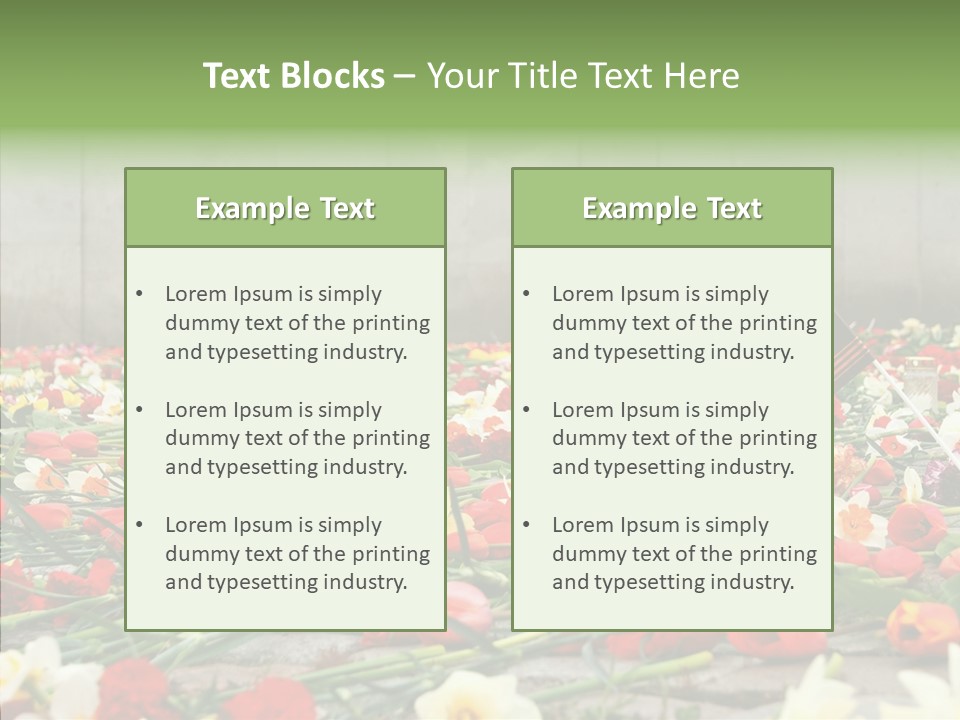 Flag  Decoration PowerPoint Template