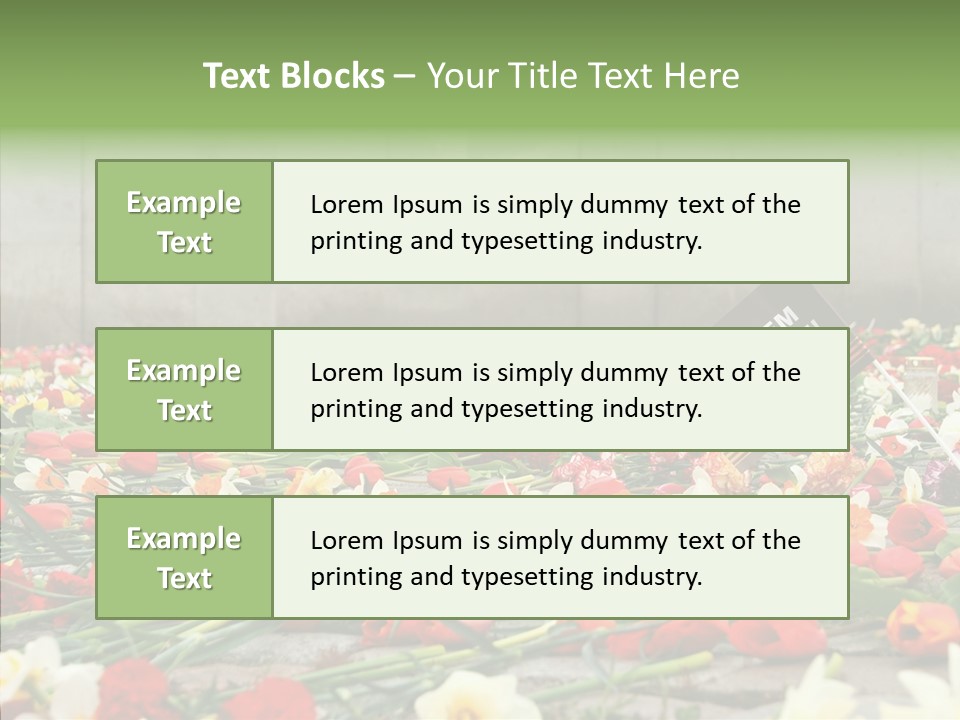 Flag  Decoration PowerPoint Template