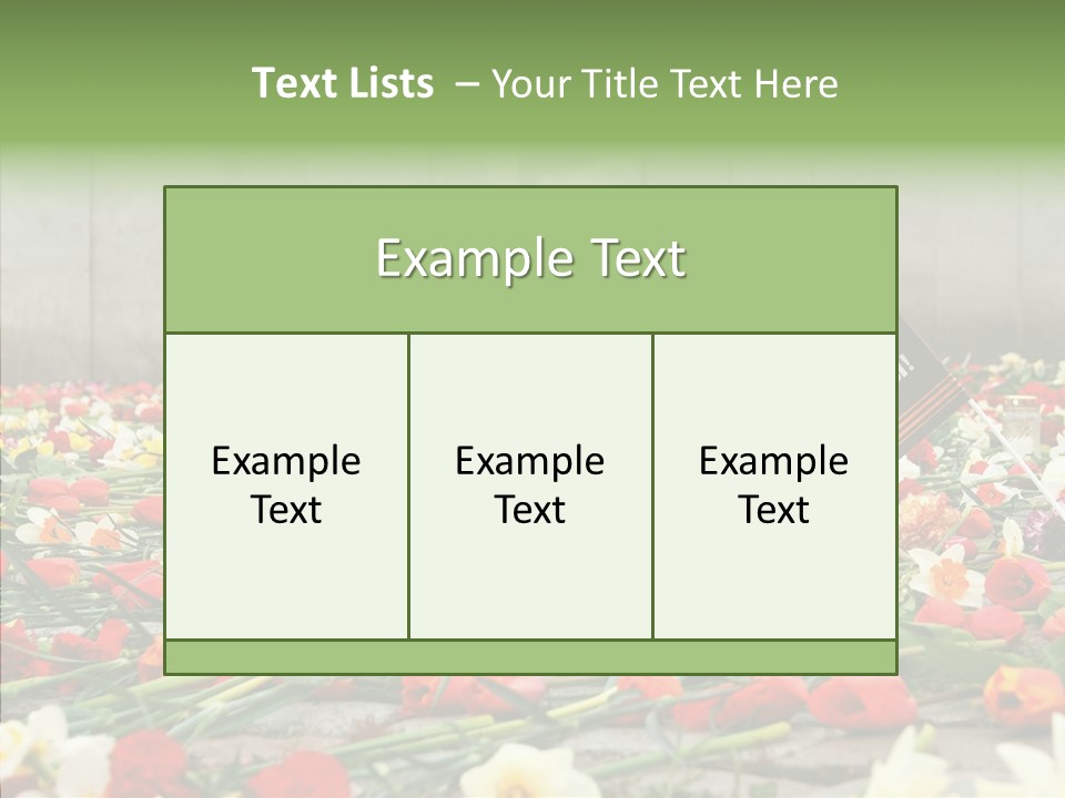 Flag  Decoration PowerPoint Template
