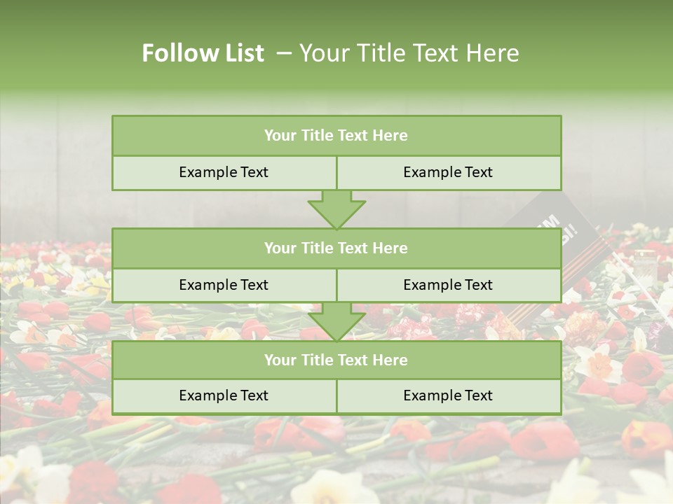 Flag  Decoration PowerPoint Template