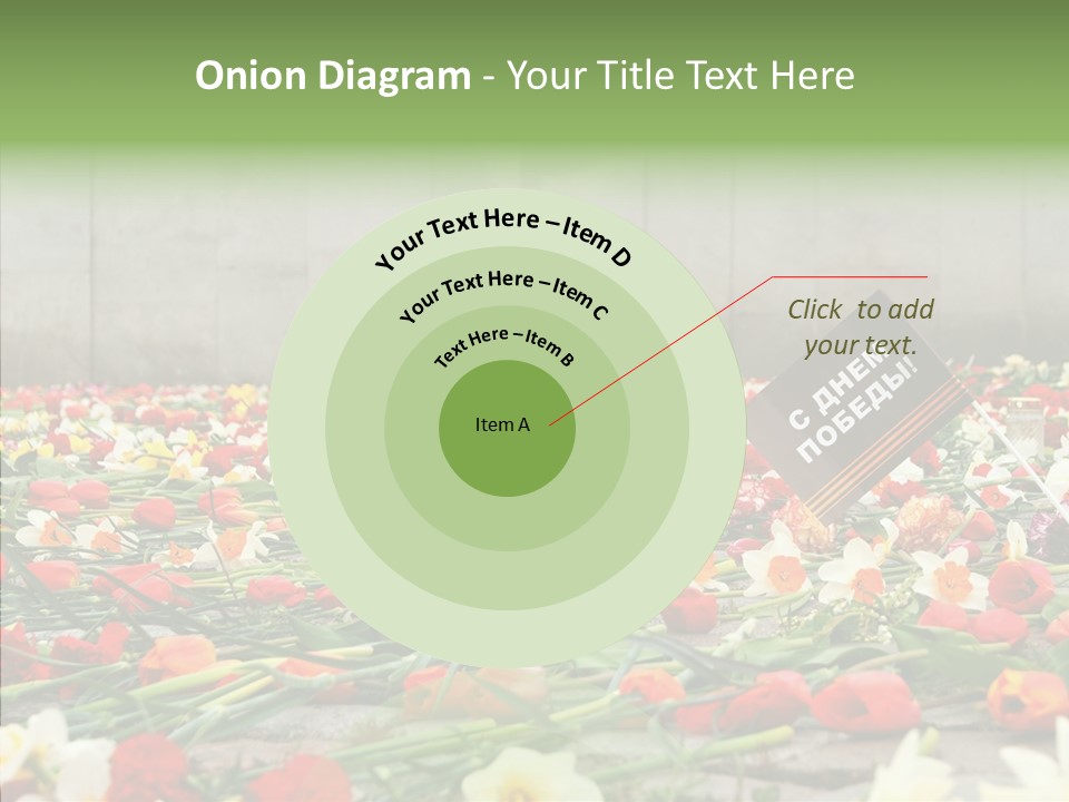 Flag  Decoration PowerPoint Template