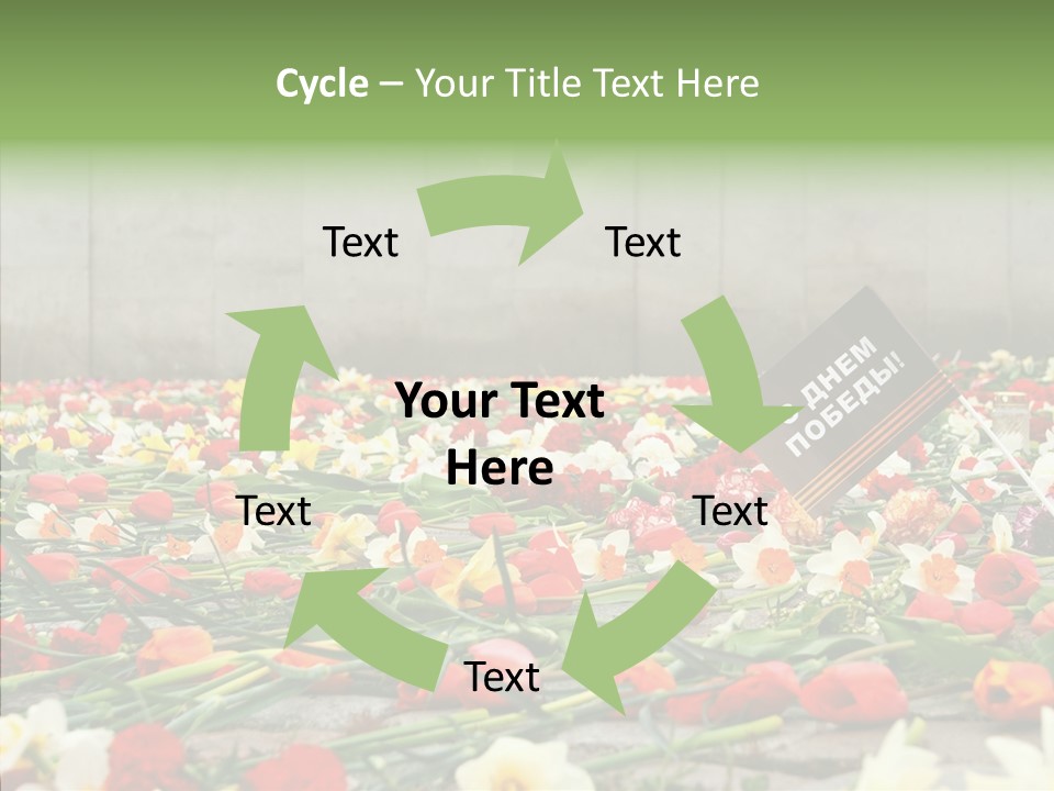 Flag  Decoration PowerPoint Template