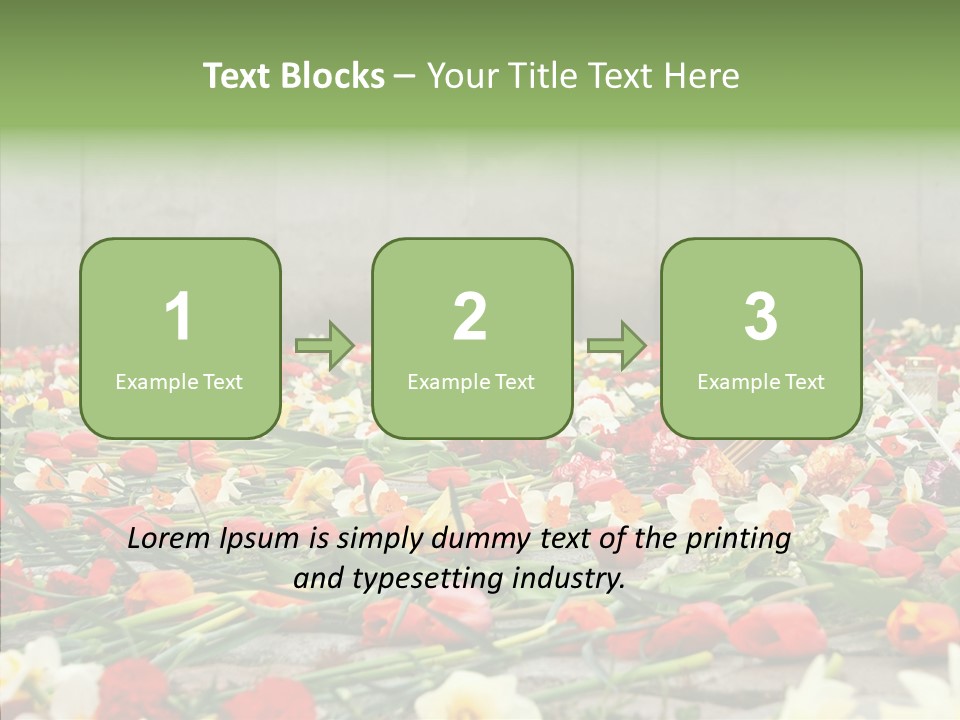 Flag  Decoration PowerPoint Template