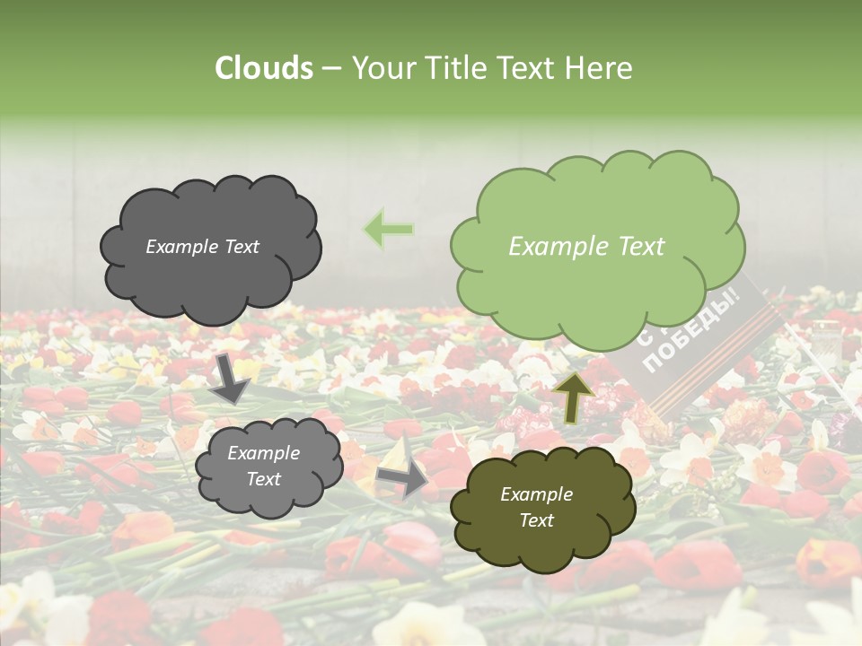 Flag  Decoration PowerPoint Template