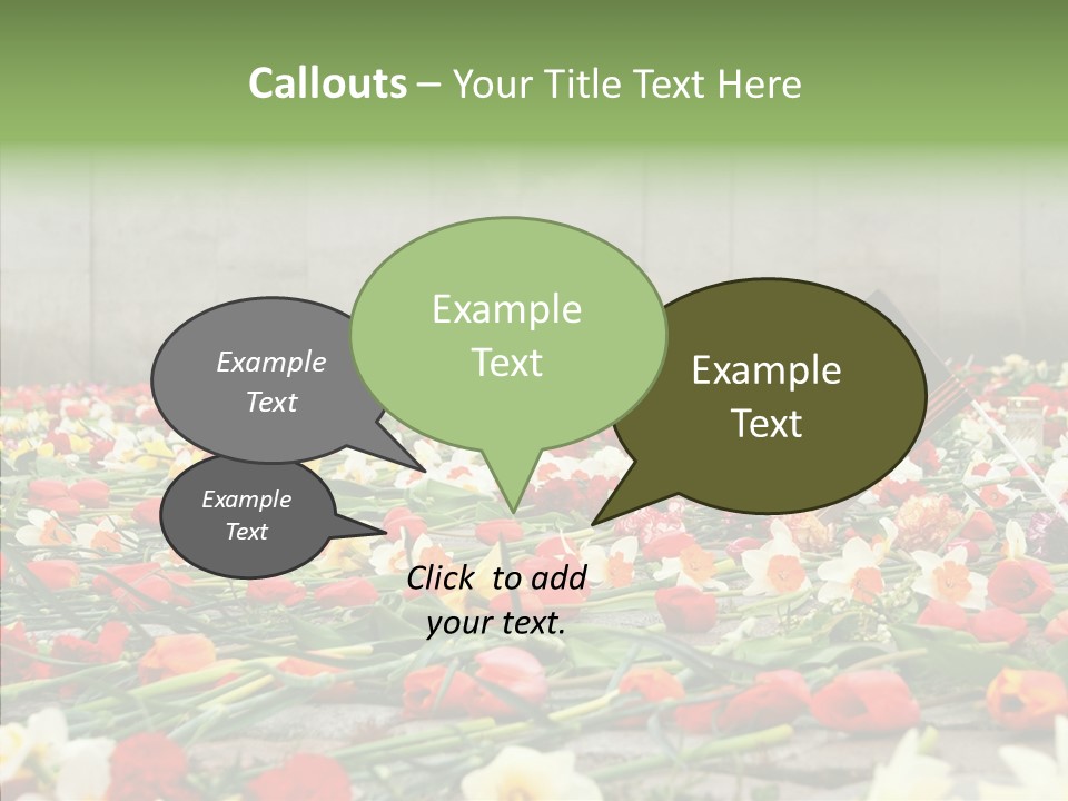 Flag  Decoration PowerPoint Template