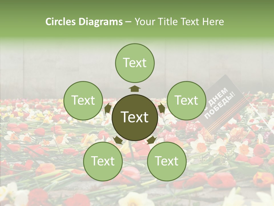 Flag  Decoration PowerPoint Template