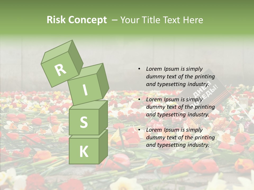 Flag  Decoration PowerPoint Template