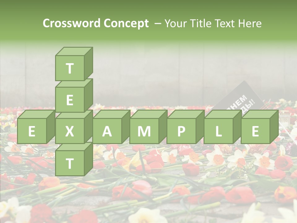 Flag  Decoration PowerPoint Template