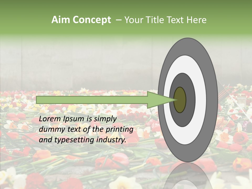 Flag  Decoration PowerPoint Template