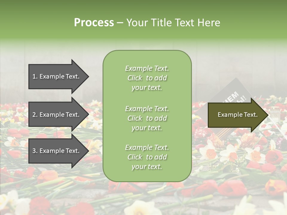 Flag  Decoration PowerPoint Template