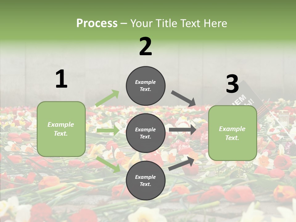 Flag  Decoration PowerPoint Template