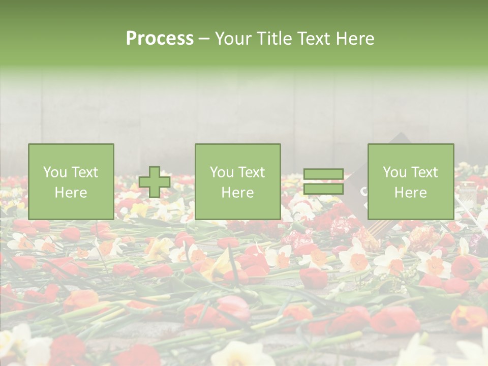Flag  Decoration PowerPoint Template