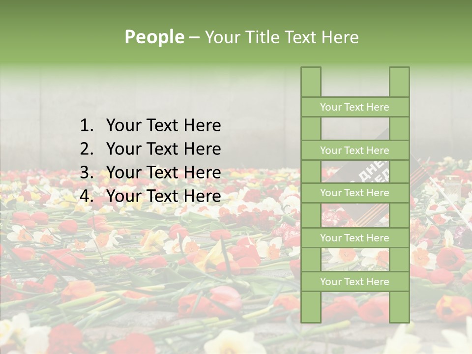 Flag  Decoration PowerPoint Template