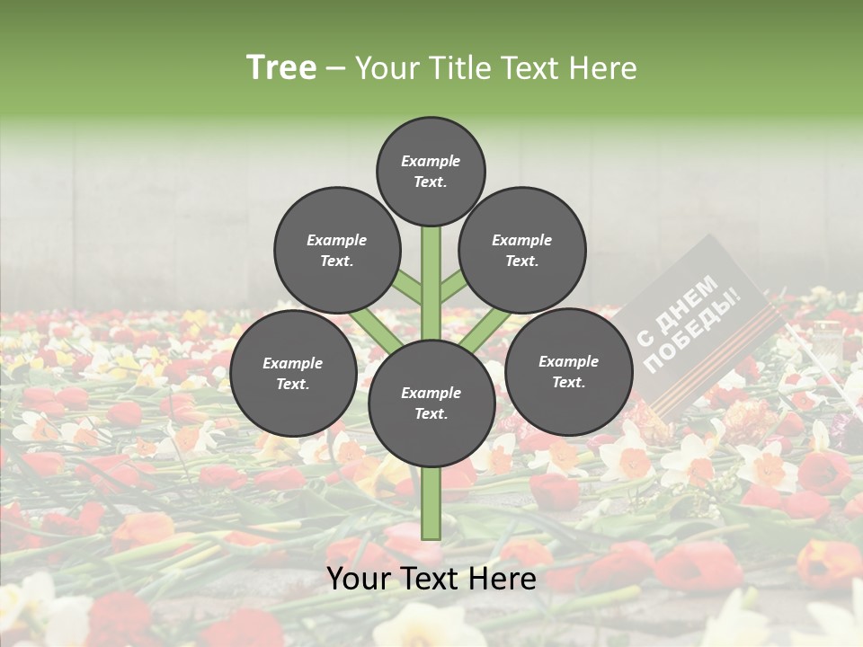 Flag  Decoration PowerPoint Template