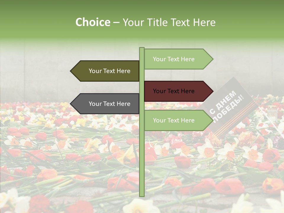 Flag  Decoration PowerPoint Template